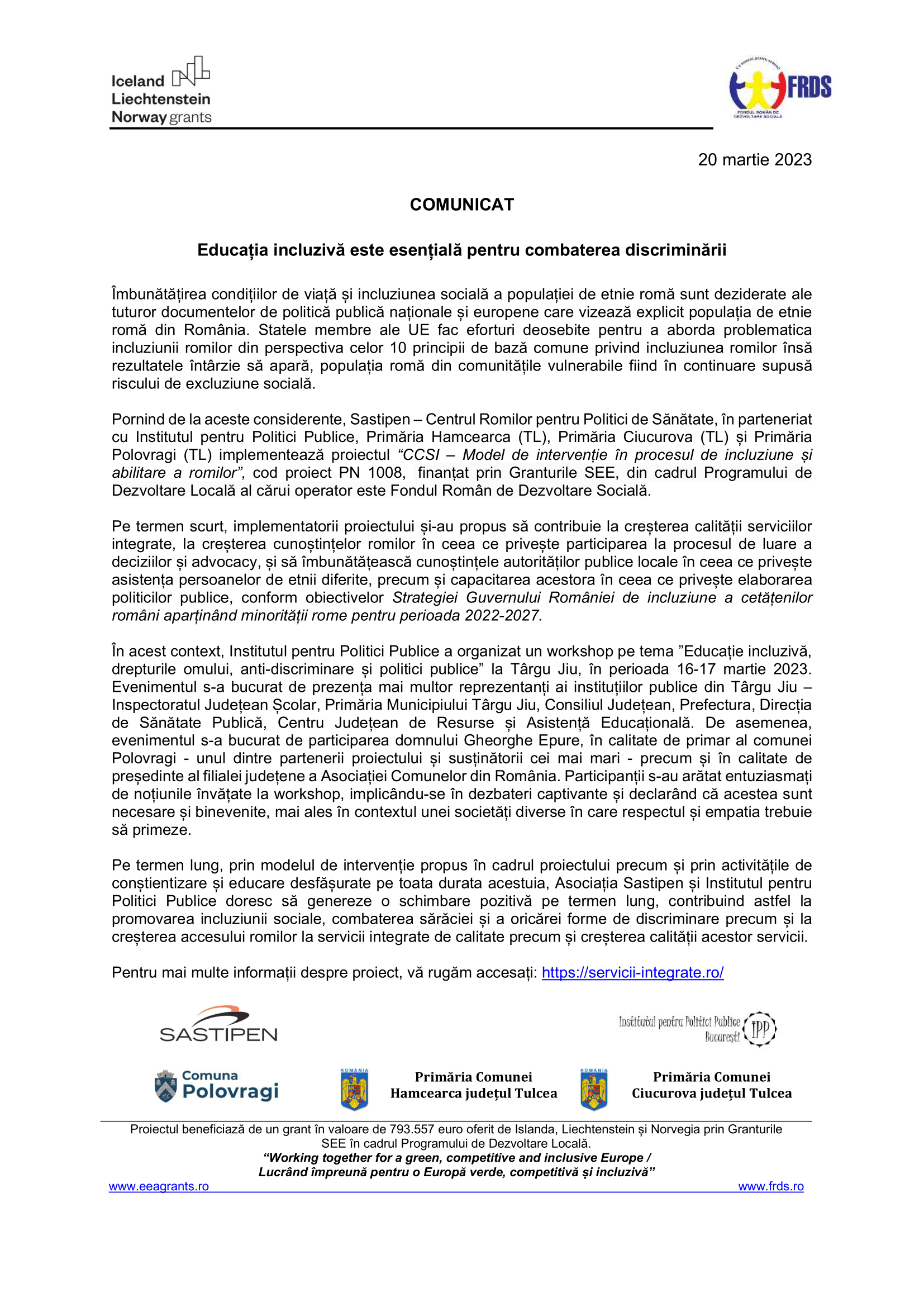 IPP_Comunicat presa_Educatia incluziva esentiala pentru combaterea discriminarii-1